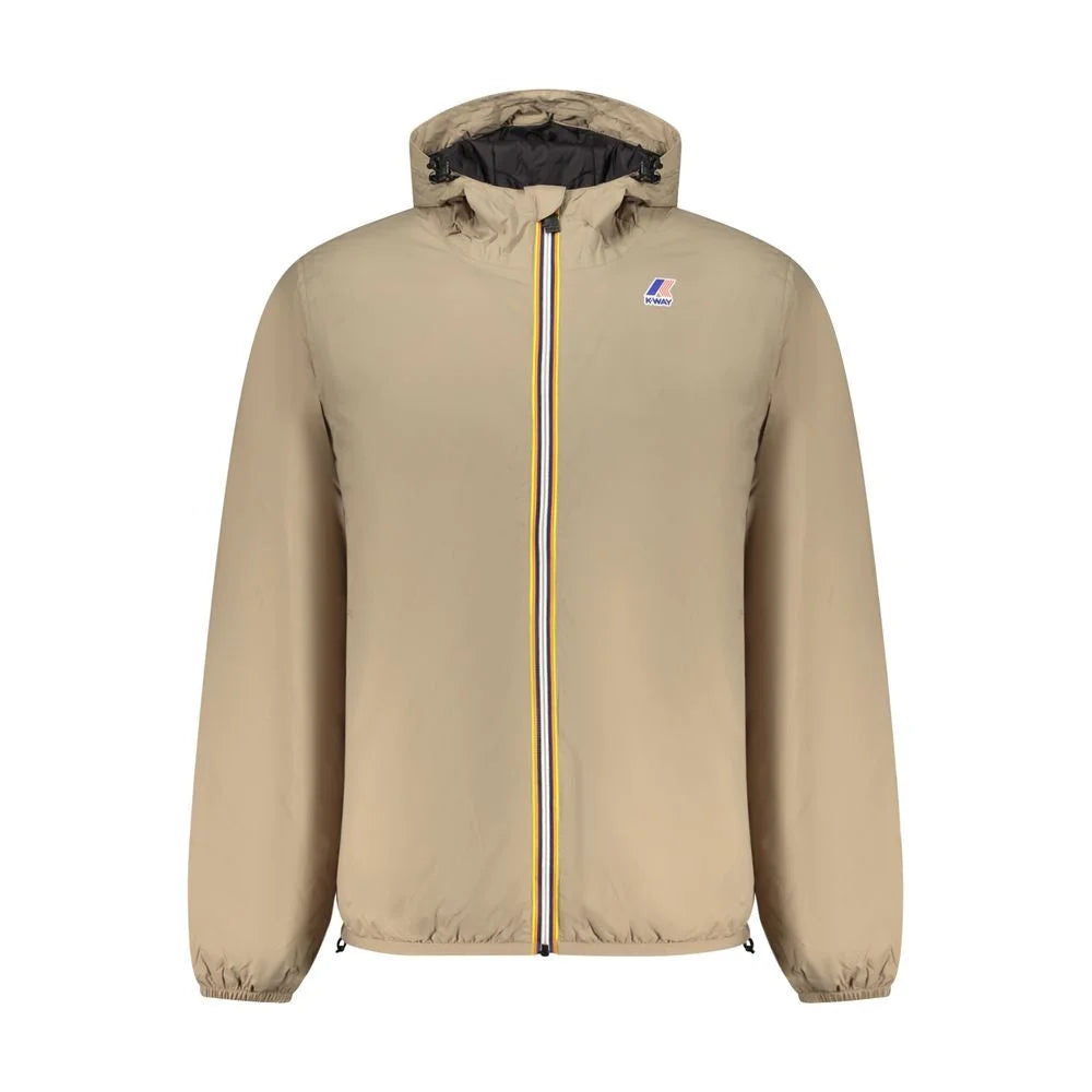 K-WAY Beige Polyamide Jackets & Coat