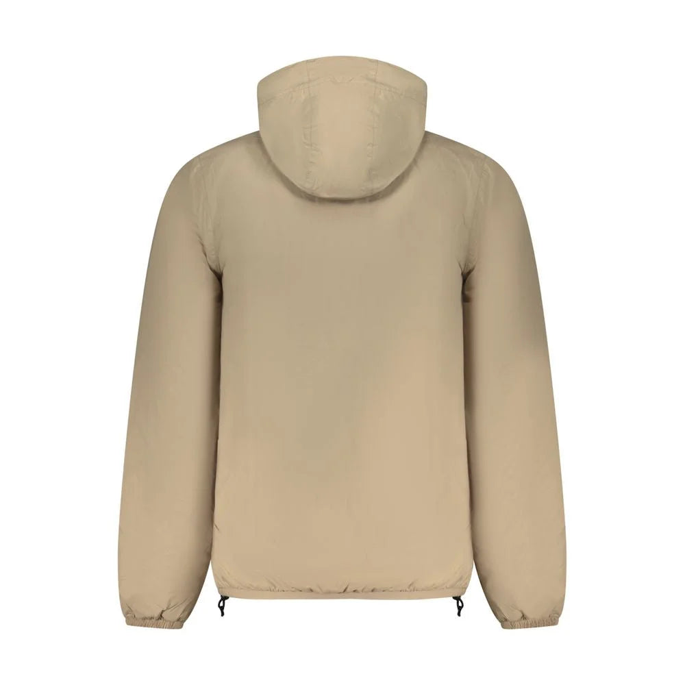 K-WAY Beige Polyamide Jackets & Coat