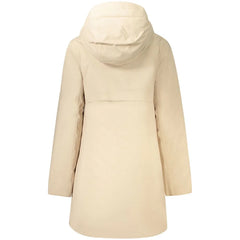 K-WAY Beige Polyester Jackets & Coat - L - Trench Coats