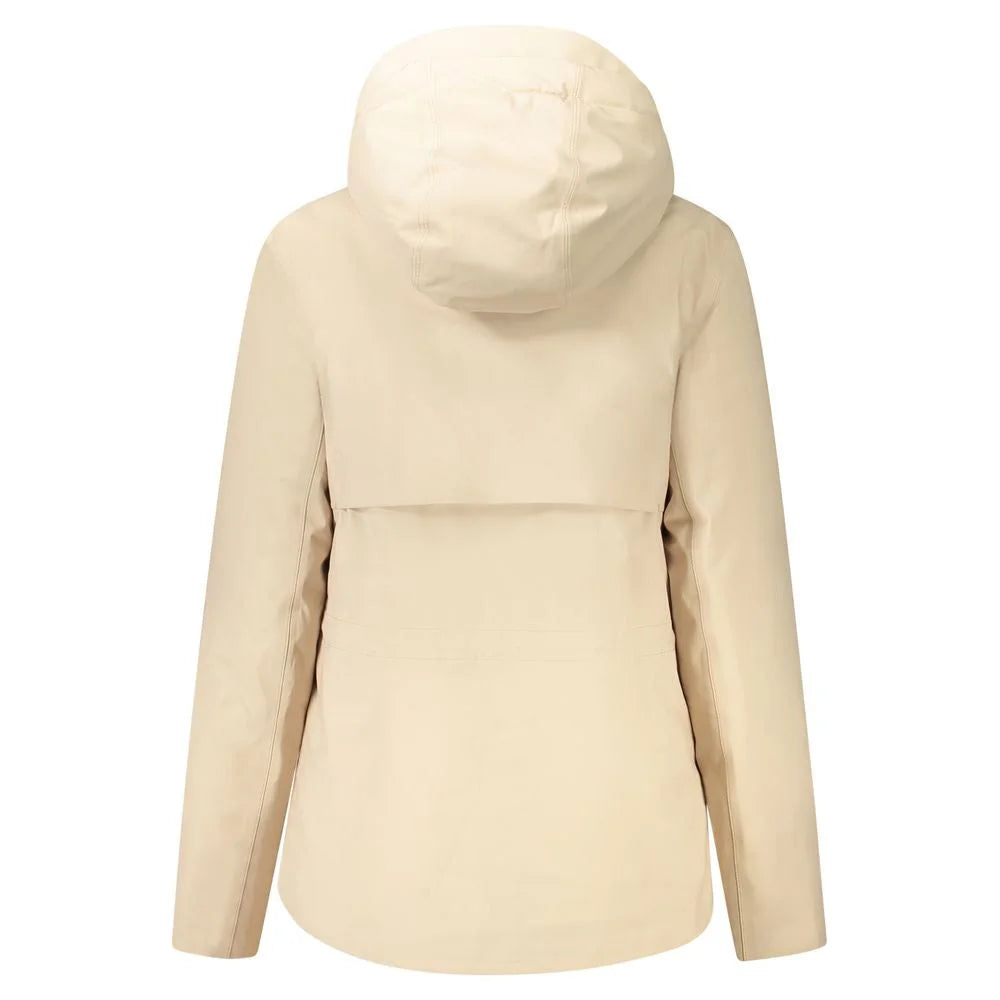K-WAY Beige Polyester Jackets & Coat - Parkas
