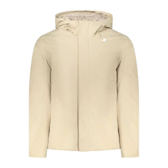 K-WAY Beige Polyester Men Jacket