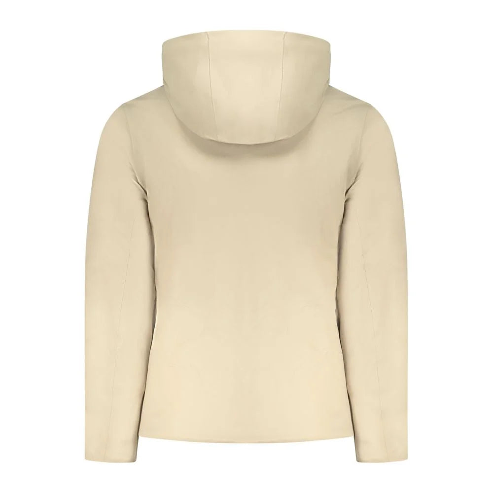 K-WAY Beige Polyester Men Jacket