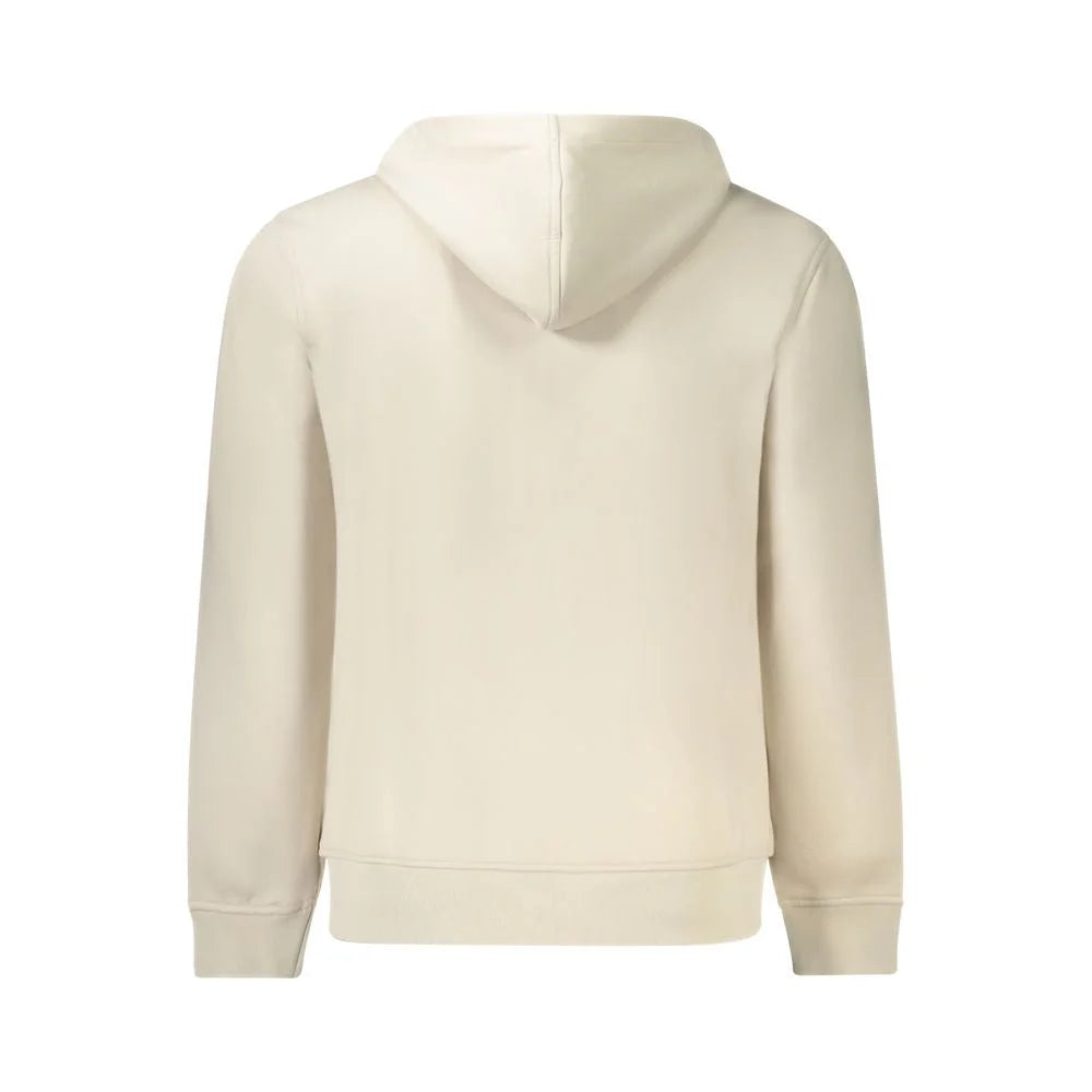 K-WAY Beige Polyester Men Sweater Hooded - XS
