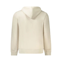 K-WAY Beige Polyester Men Sweater Hooded - XS