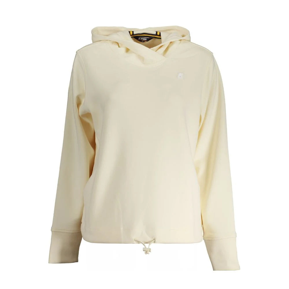 K-WAY Beige Polyester Women Hoodie - Hoodies
