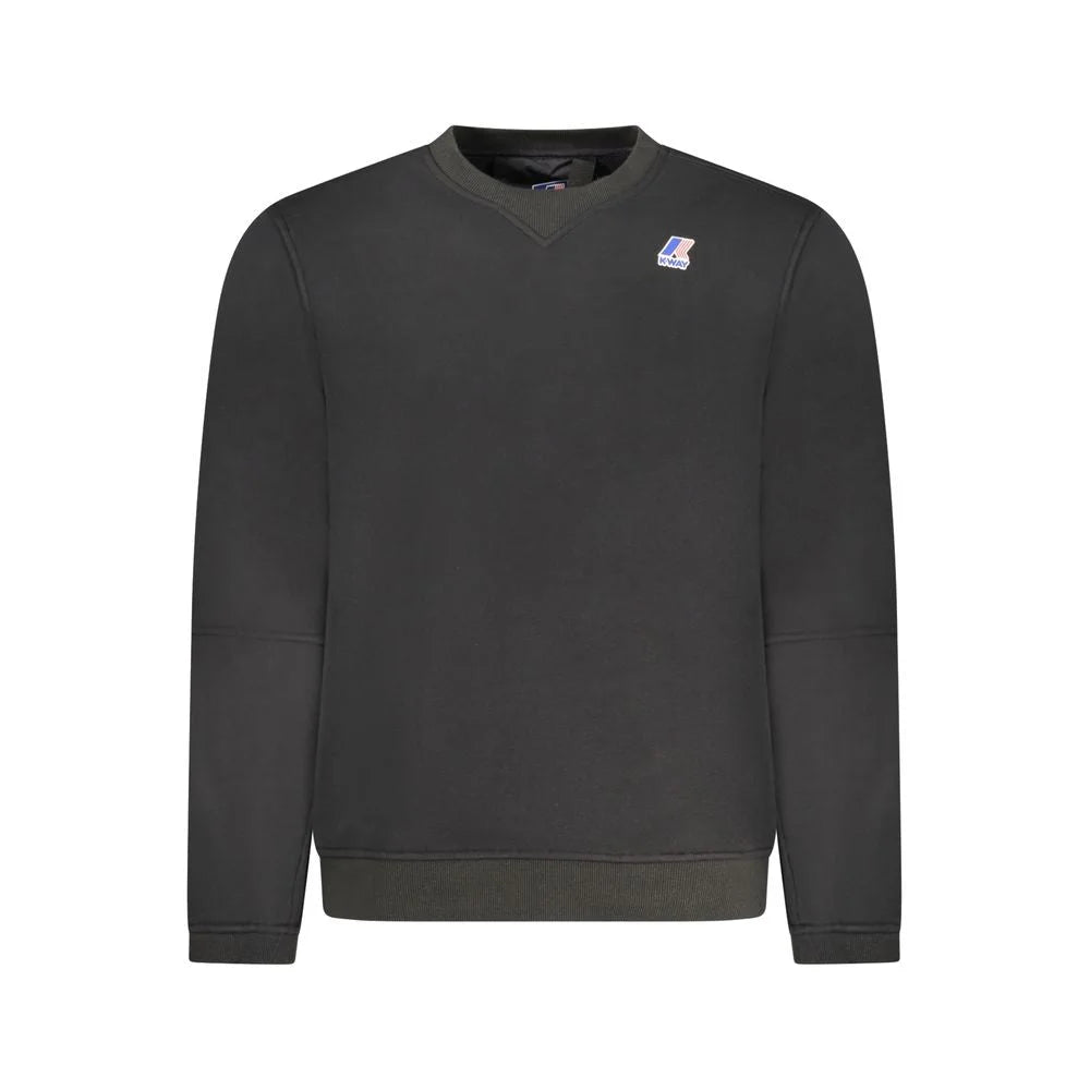 K-WAY Black Cotton Men Sweater
