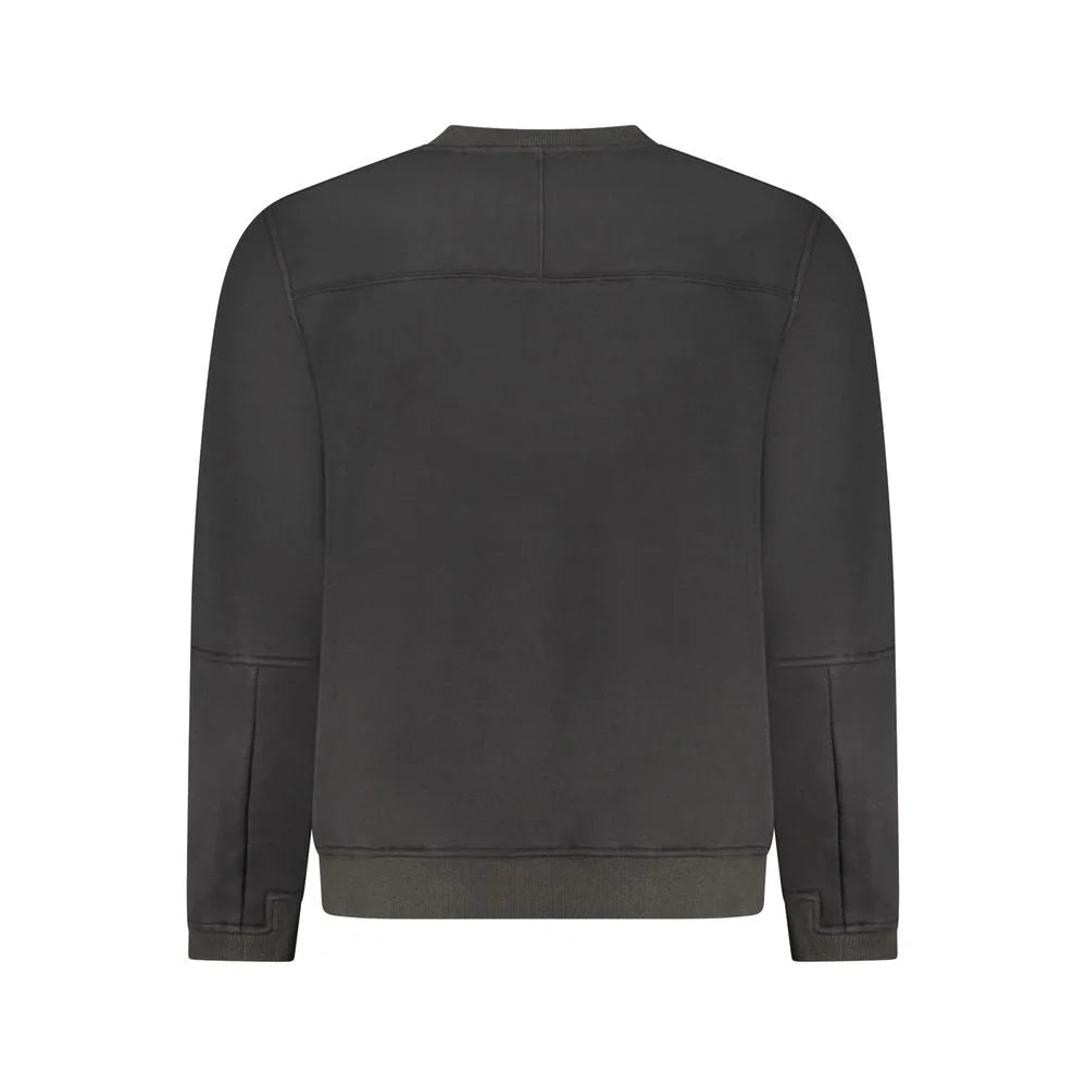 K-WAY Black Cotton Men Sweater