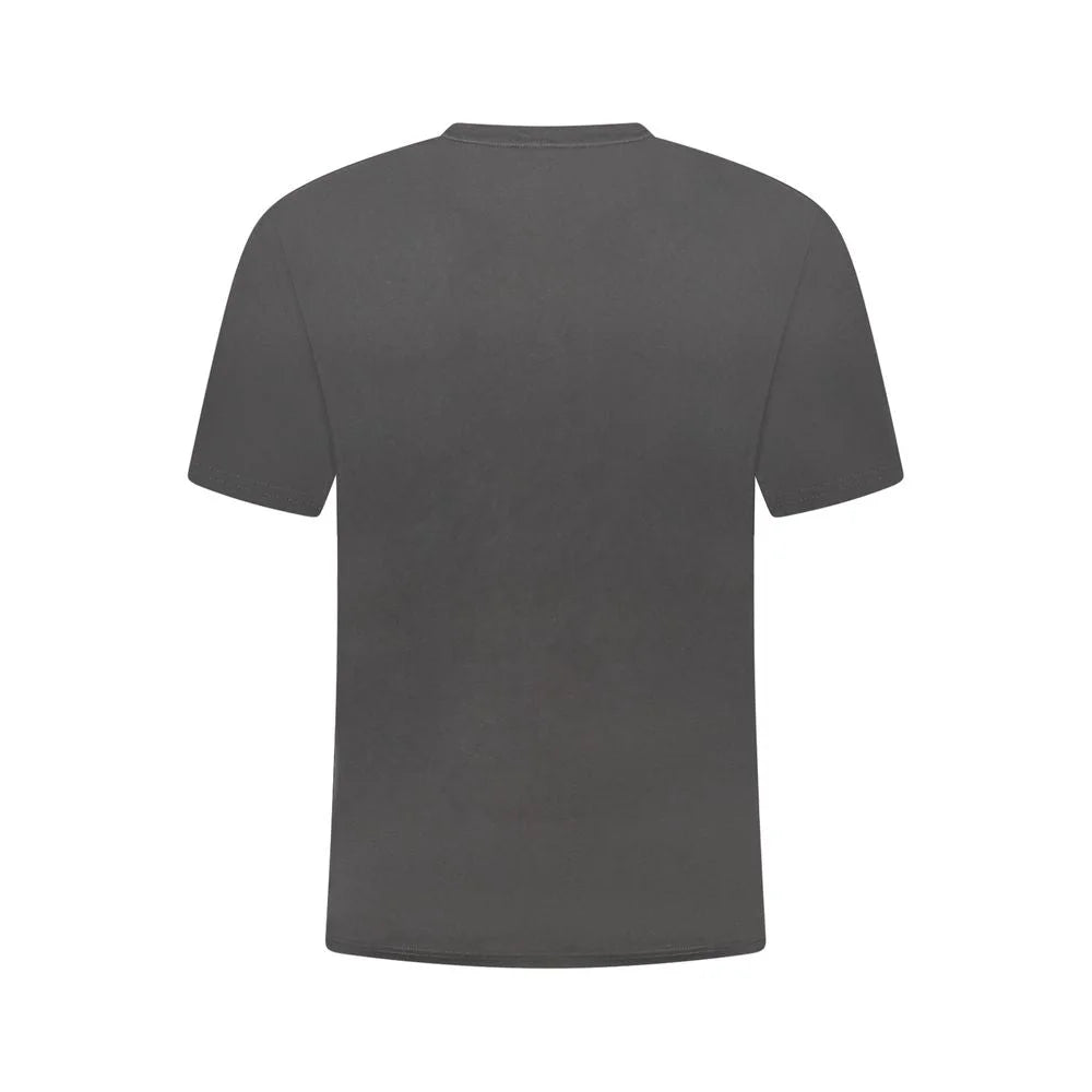 K-WAY Black Cotton Men T-Shirt