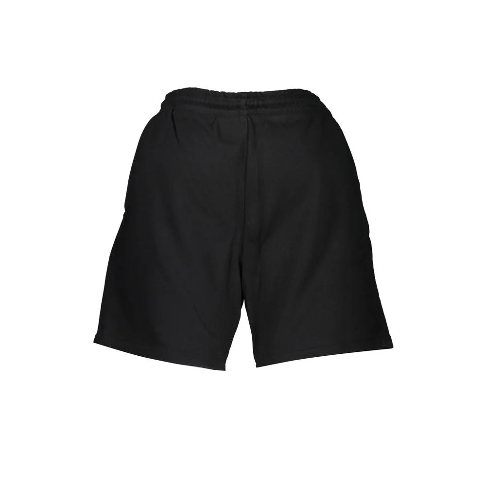 K-WAY Black Cotton Pant - Jogger Shorts