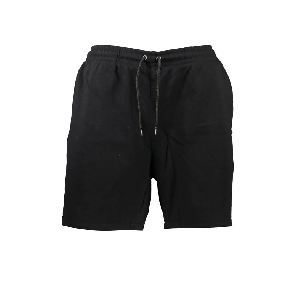 K-WAY Black Cotton Pant - Jogger Shorts