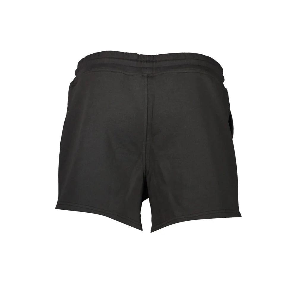 K-WAY Black Cotton Pant - Jogger Shorts