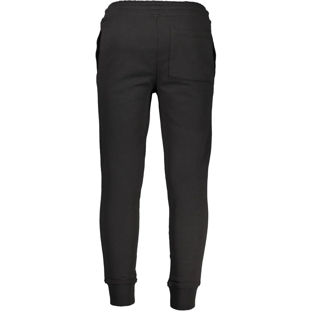 K-WAY Black Cotton Pant - XXL - Joggers