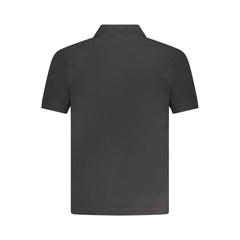 K-WAY Black Cotton Polo Shirt - Polos