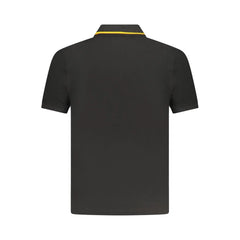 K-WAY Black Cotton Polo Shirt - Polos