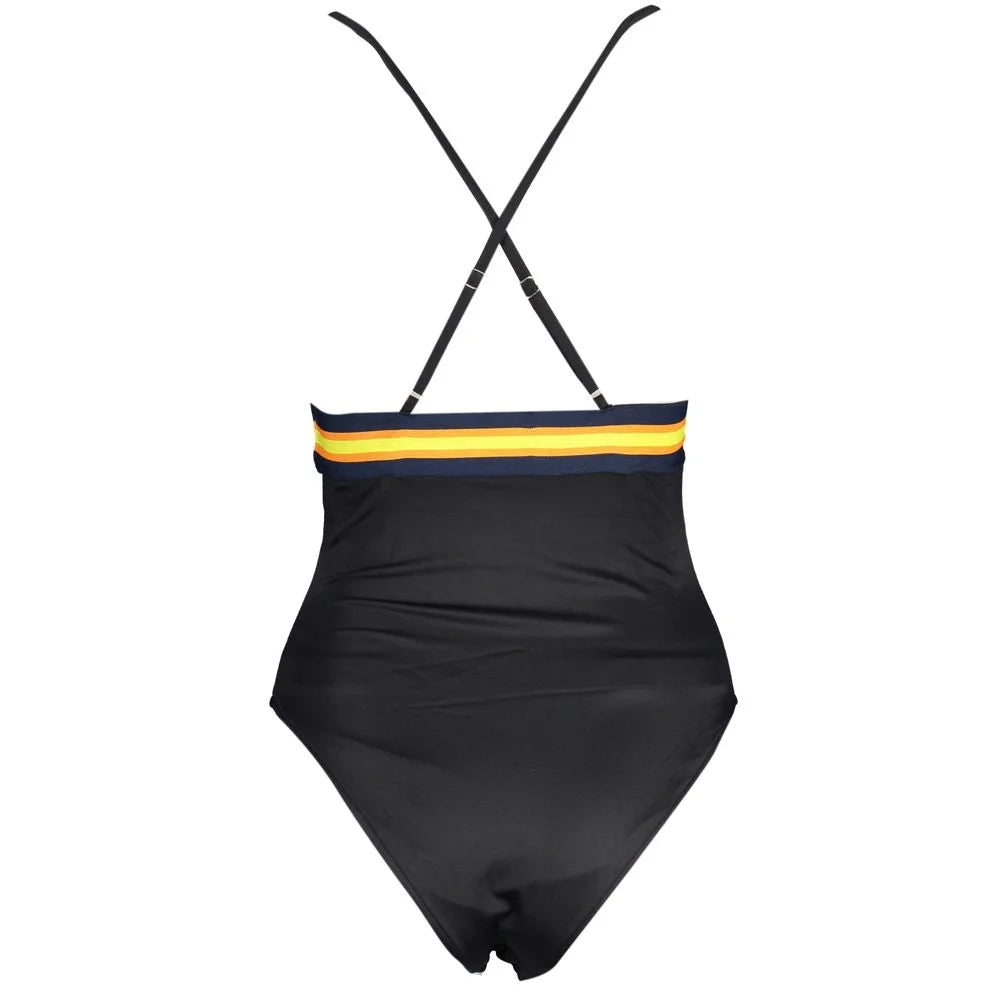 K-WAY Black Elastane Swimwear - XS - One-Piece Swimsuits