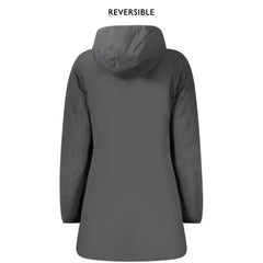 K-WAY Black Nylon Jackets & Coat