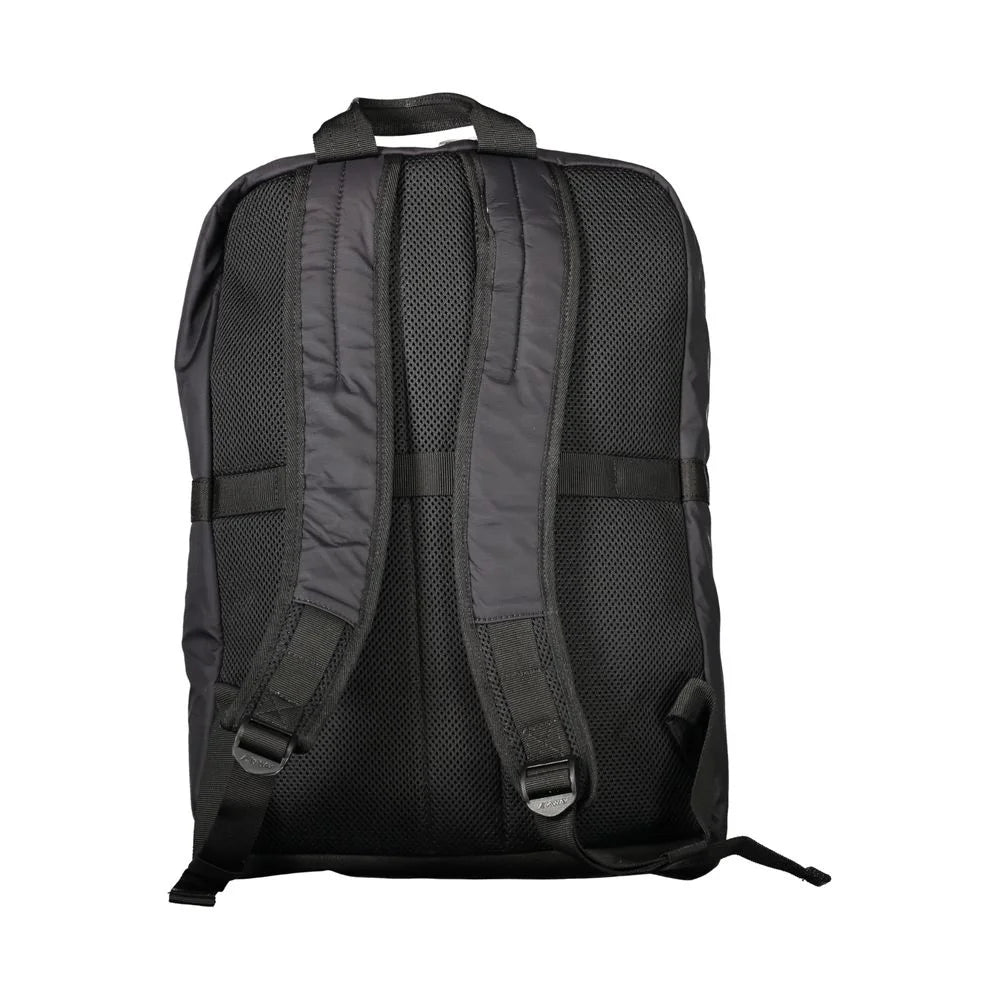 K-WAY Black Polyamide Men Backpack - Laptop Backpacks