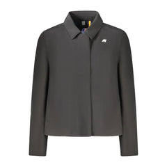 K-WAY Black Polyester Jackets & Coat - L