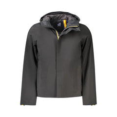 K-WAY Black Polyester Men Jacket - Sport Jackets