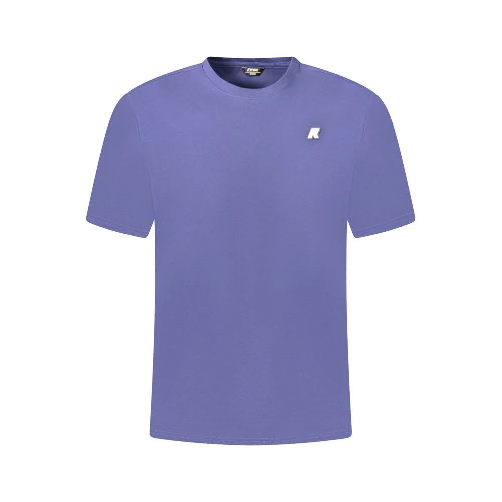 K-WAY Blue Cotton Men T-Shirt - T-Shirts
