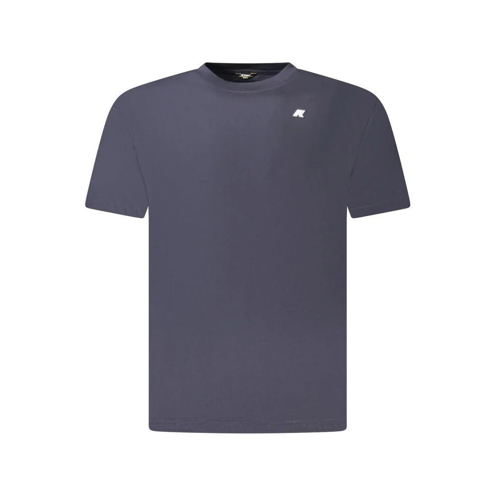 K-WAY Blue Cotton Men T-Shirt - T-Shirts