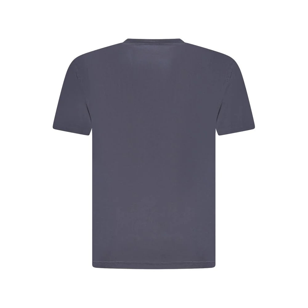 K-WAY Blue Cotton Men T-Shirt - T-Shirts