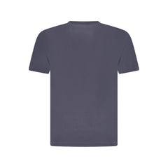 K-WAY Blue Cotton Men T-Shirt - T-Shirts