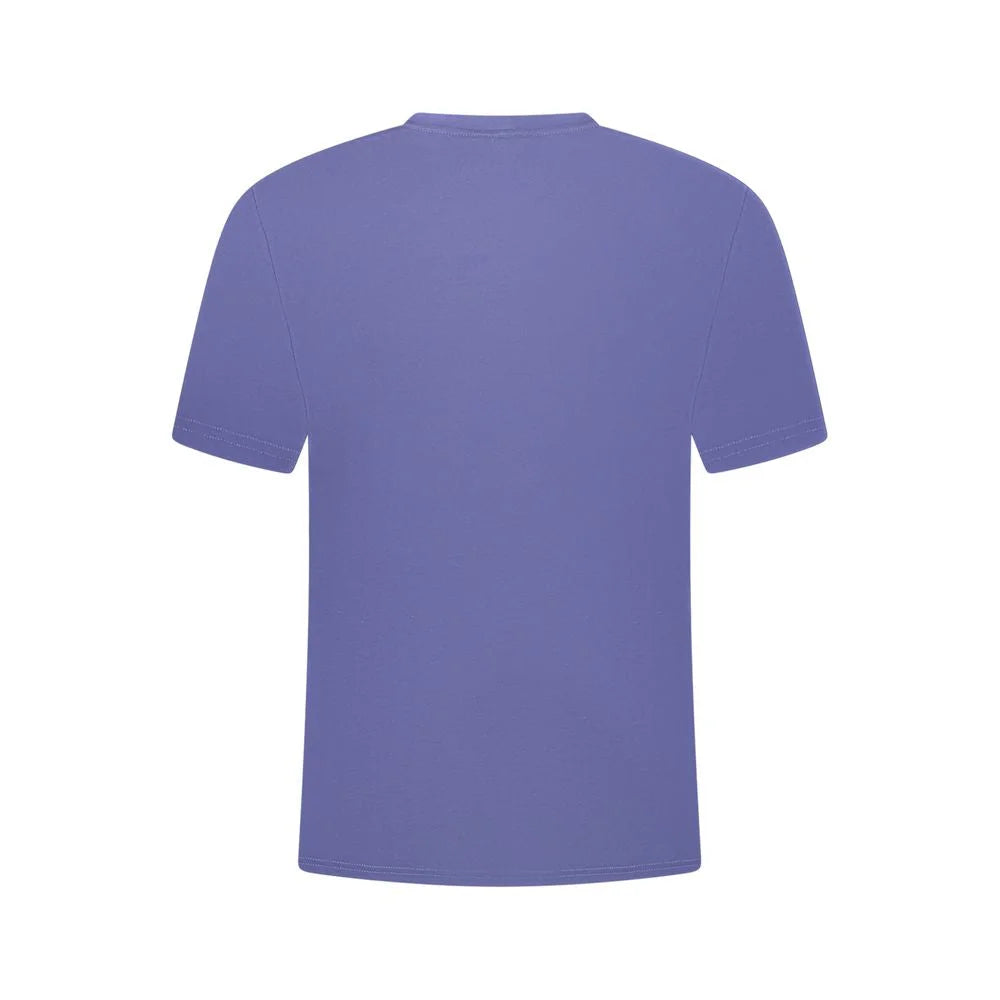 K-WAY Blue Cotton Men T-Shirt - T-Shirts