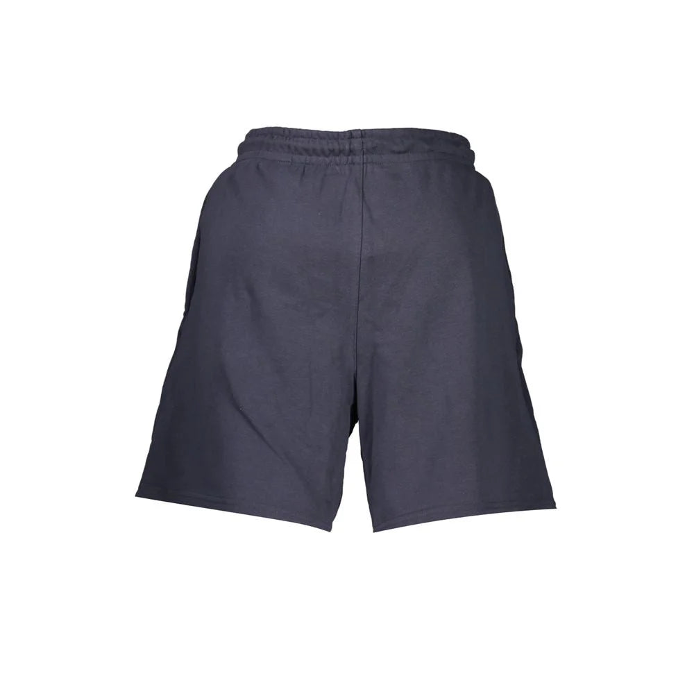 K-WAY Blue Cotton Pant - Jogger Shorts
