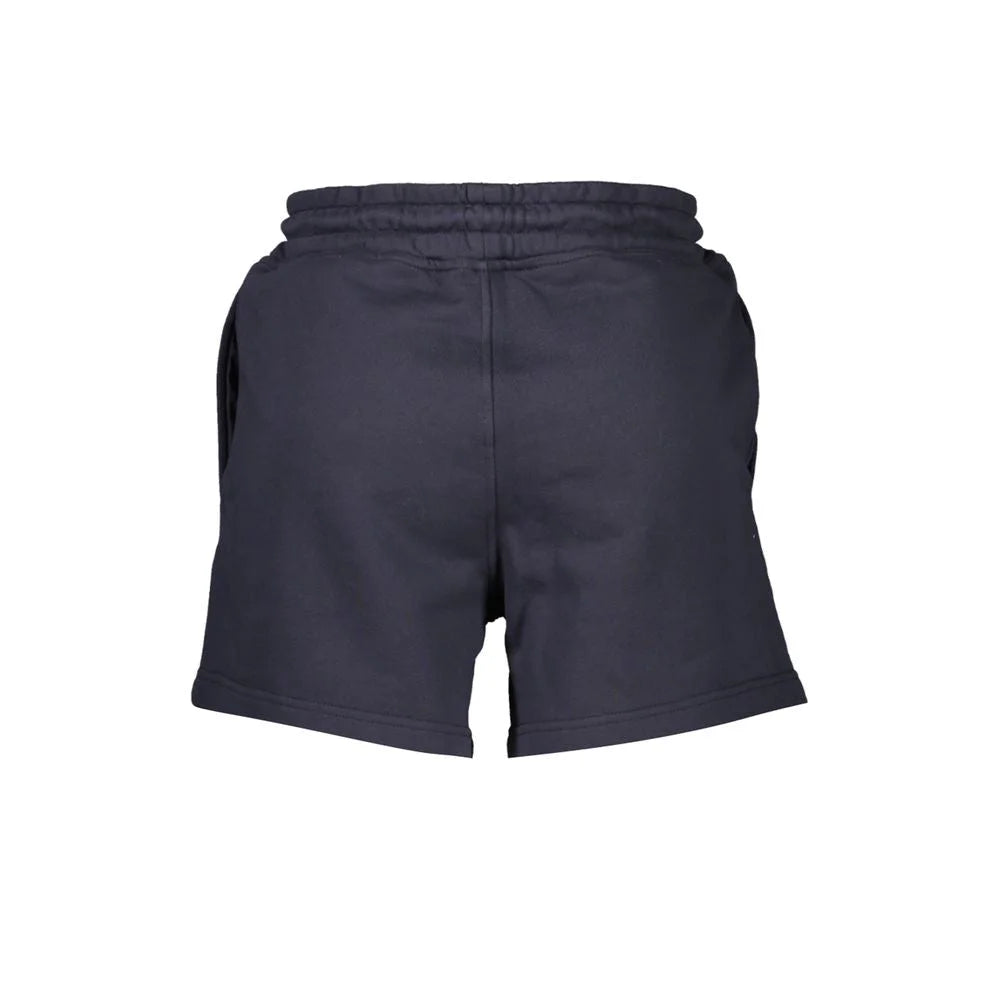 K-WAY Blue Cotton Pant - Jogger Shorts