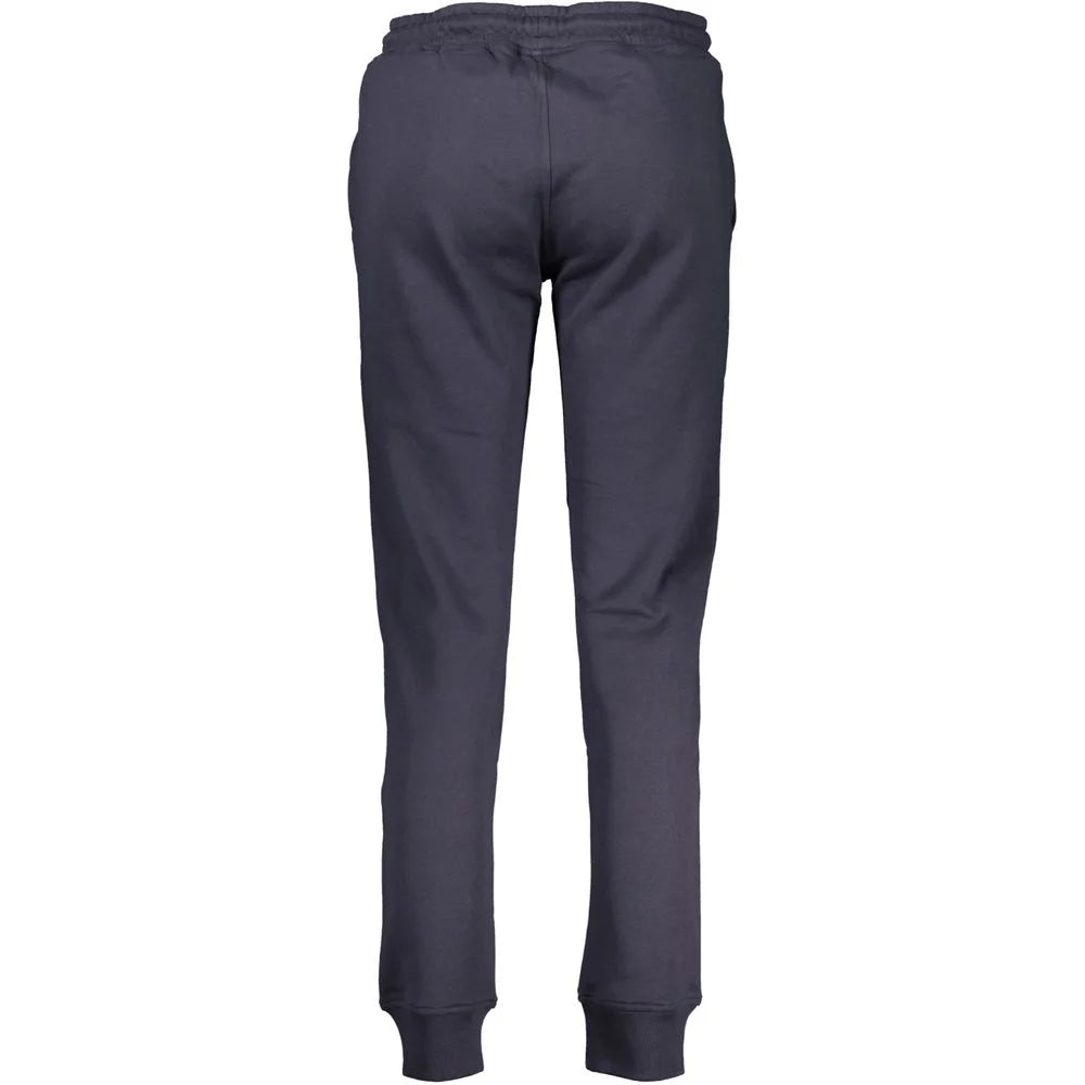 K-WAY Blue Cotton Pant - Joggers