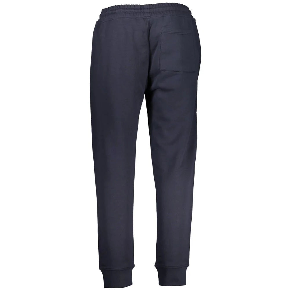 K-WAY Blue Cotton Pant - Joggers