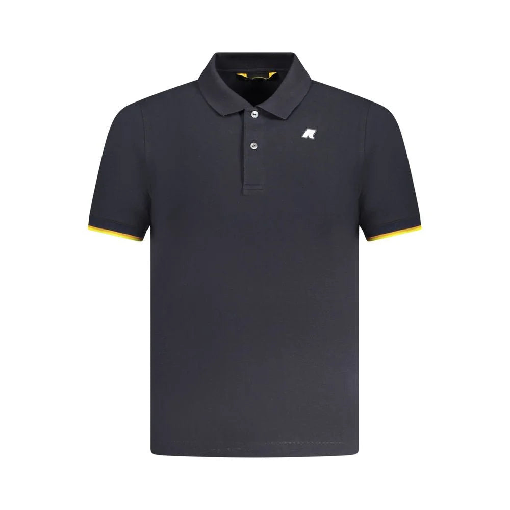 K-WAY Blue Cotton Polo Shirt