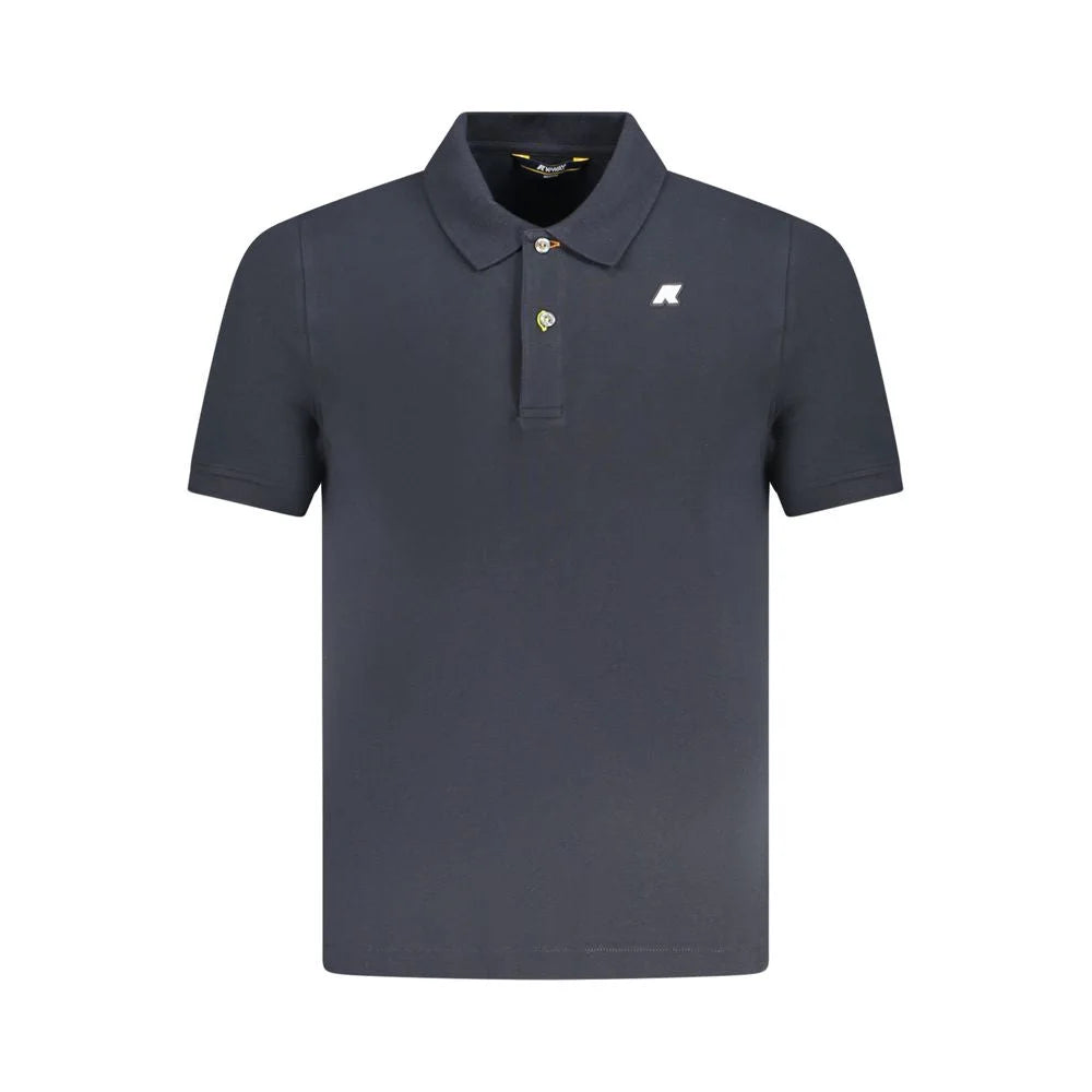 K-WAY Blue Cotton Polo Shirt - M - Polos