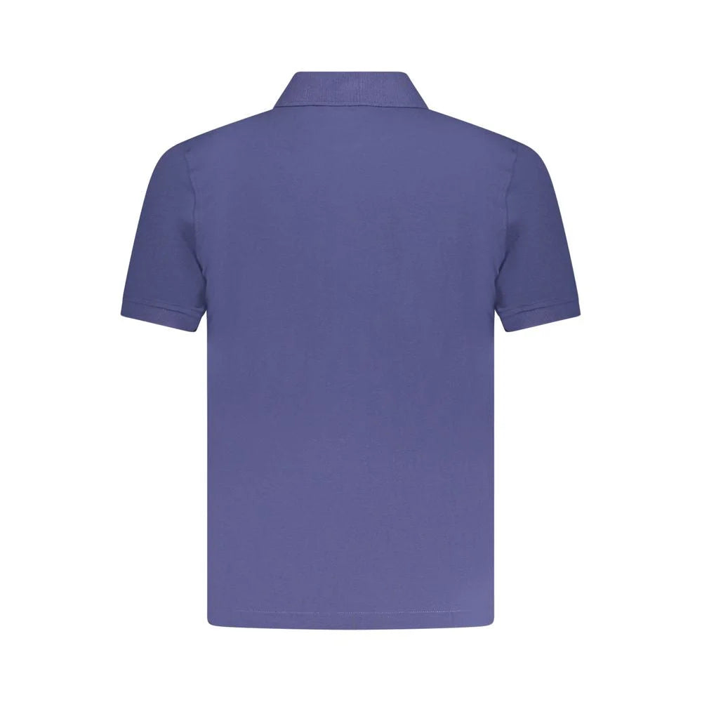 K-WAY Blue Cotton Polo Shirt - Polos