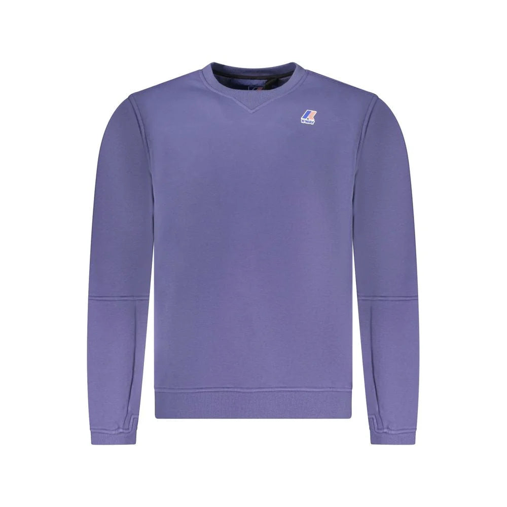 K-WAY Blue Cotton Sweatshirt