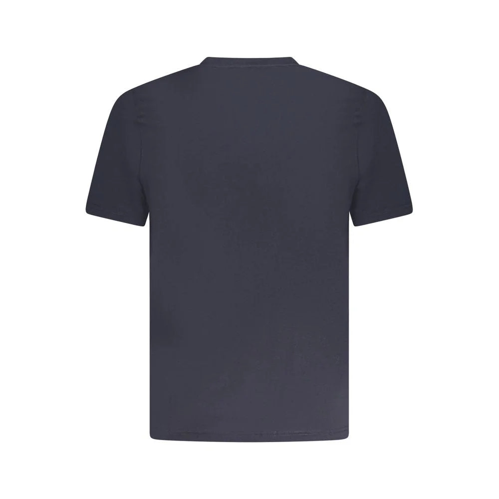 K-WAY Blue Cotton T-Shirt - T-Shirts