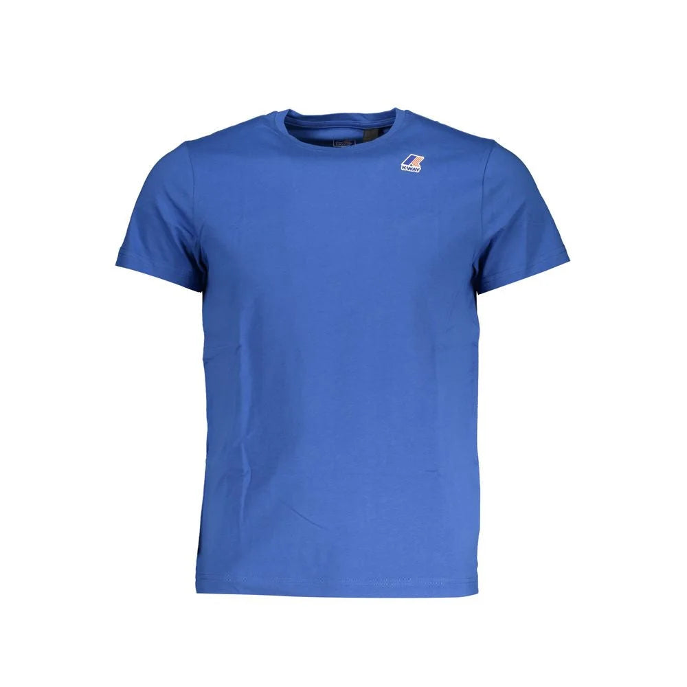 K-WAY Blue Cotton T-Shirt - XL