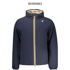 K-WAY Blue Nylon Jackets & Coat