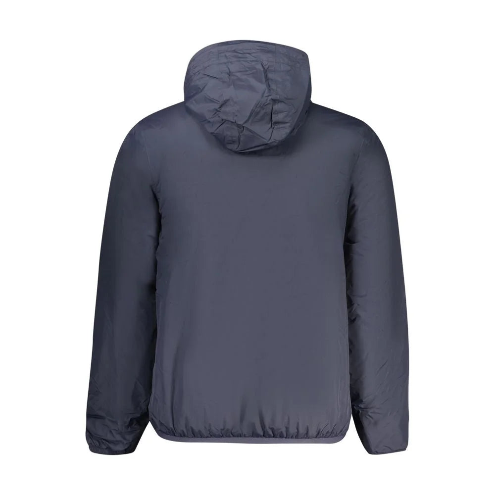 K-WAY Blue Polyamide Jackets & Coat