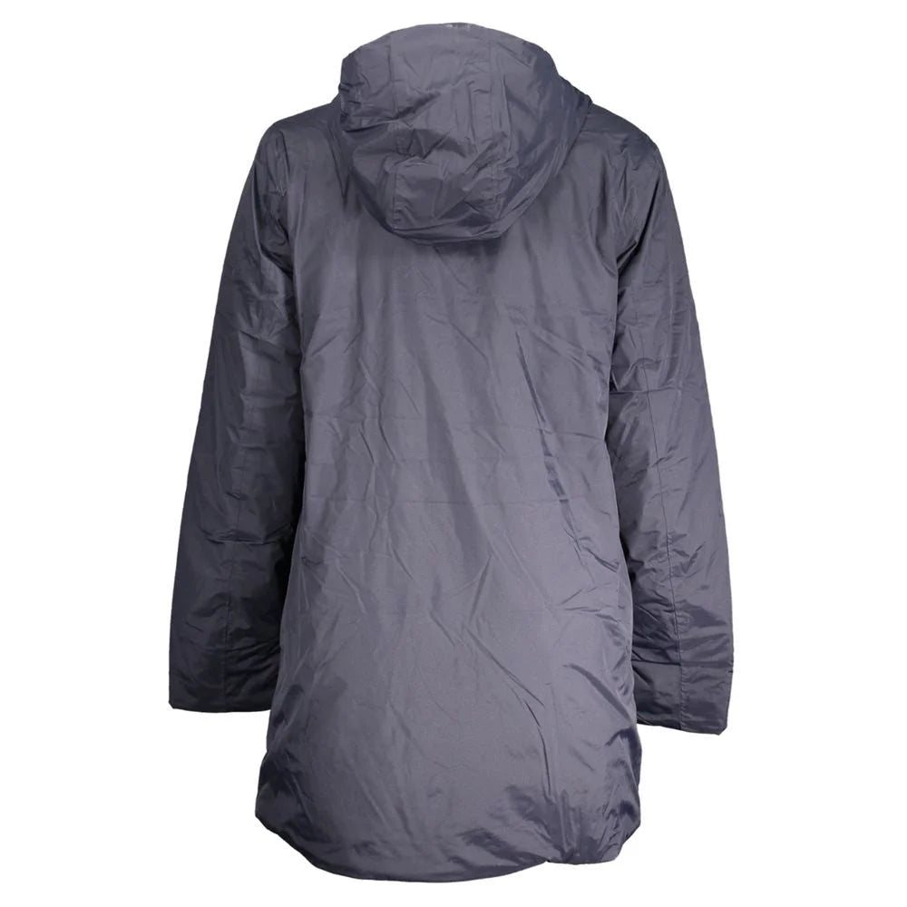 K-WAY Blue Polyamide Jackets & Coat - XS - Rain Coats