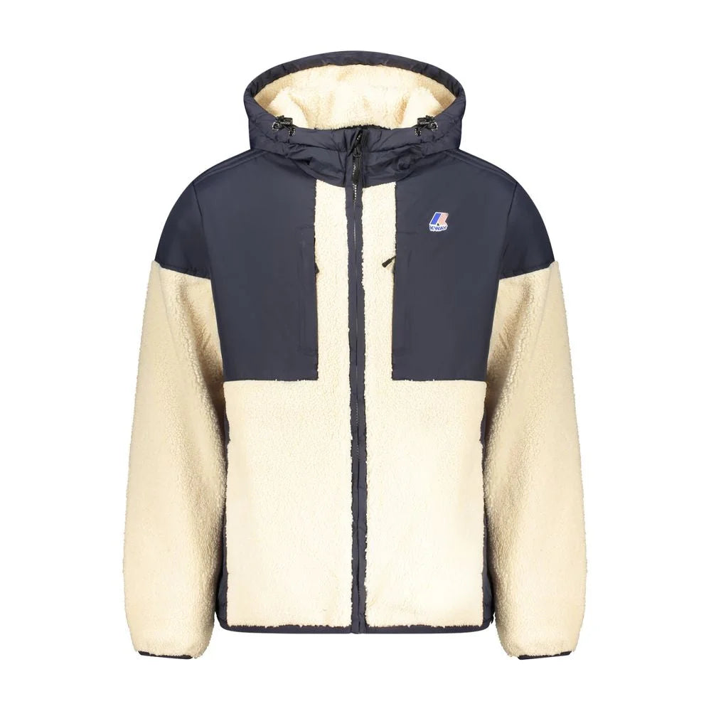 K-WAY Blue Polyamide Men Jacket