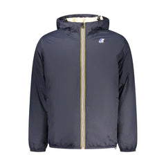 K-WAY Blue Polyamide Men Jacket