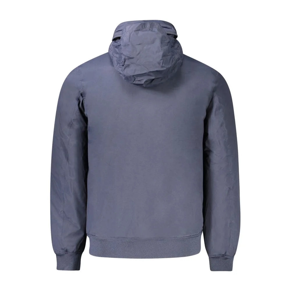 K-WAY Blue Polyamide Men Jacket - S - Bomber Jackets