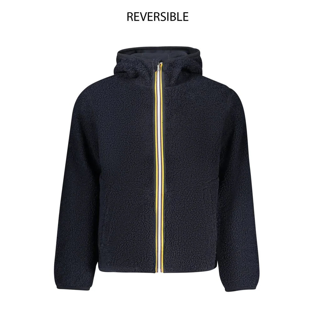 K-WAY Blue Polyester Jackets & Coat