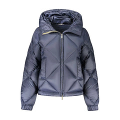 K-WAY Blue Polyester Jackets & Coat - S