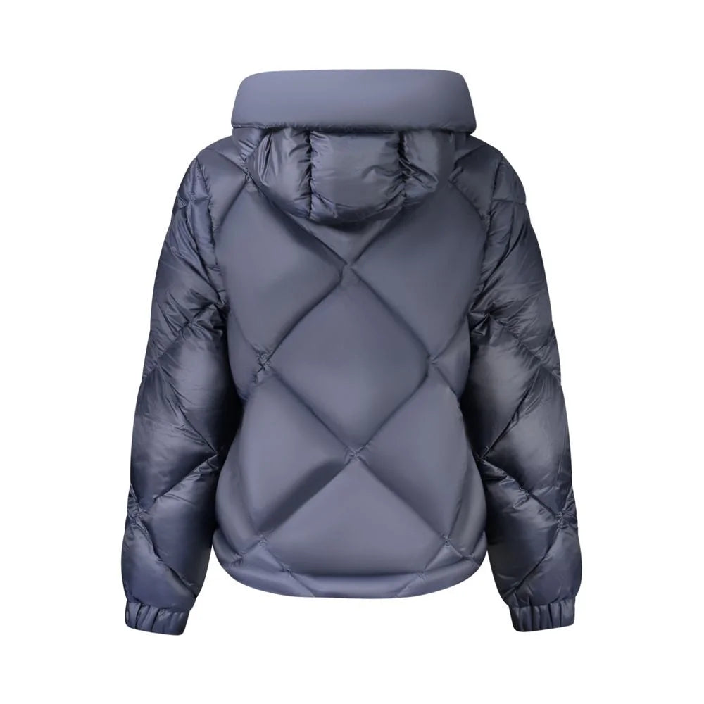 K-WAY Blue Polyester Jackets & Coat - S - Puffer Jackets