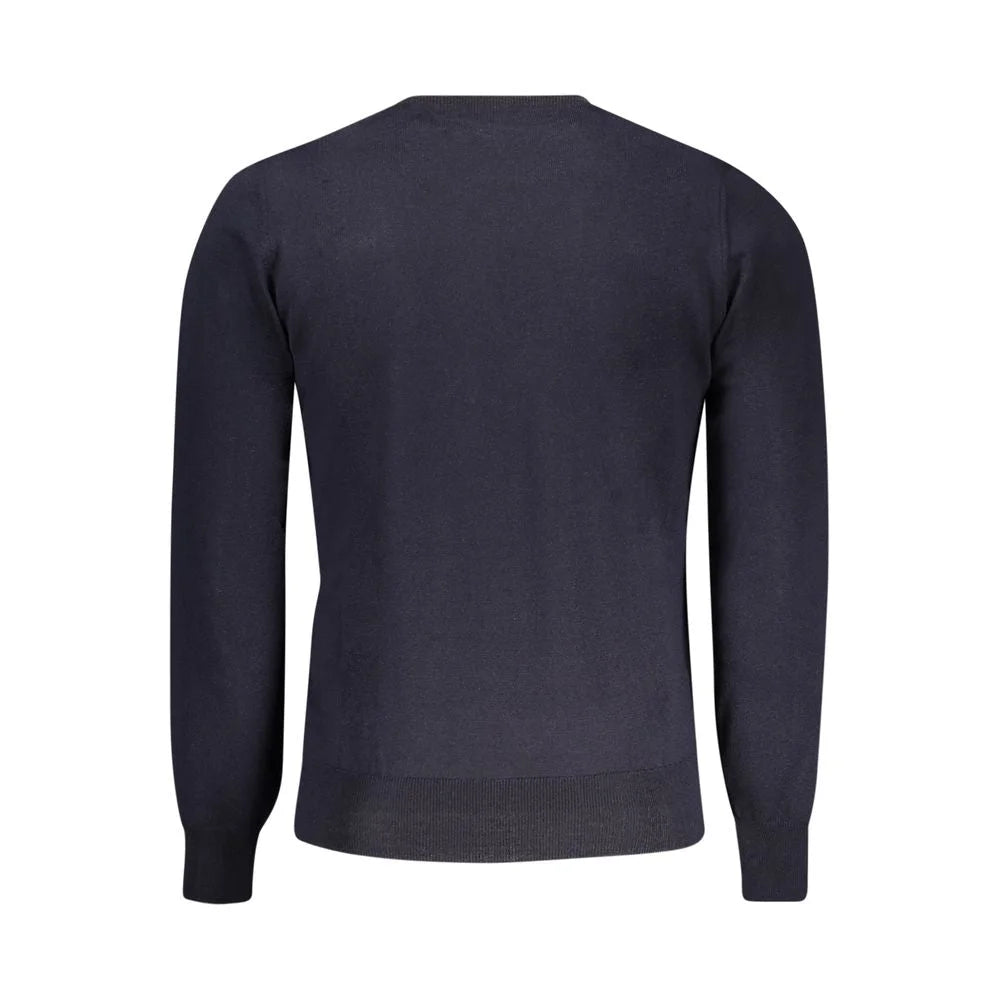 K-WAY Blue Wool Sweater