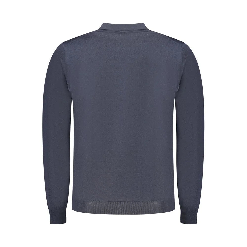 K-WAY Blue Wool Sweater - L - Sweaters