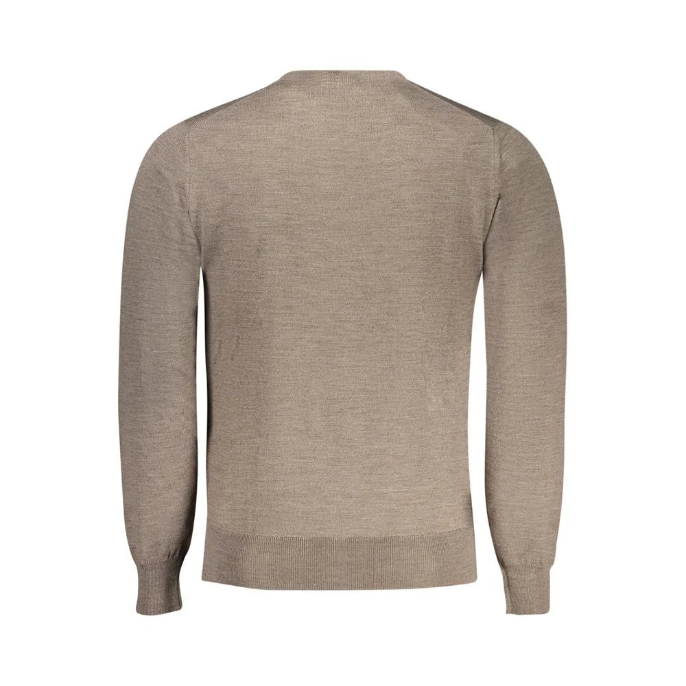 K-WAY Brown Wool Sweater